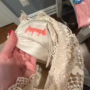 Free People Ivory Lace dress